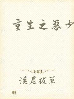 重生之恶少