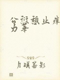 公愆憩止痒古悦力华