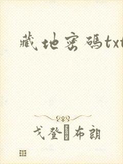 藏地密码txt