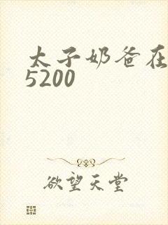 太子奶爸在花都5200