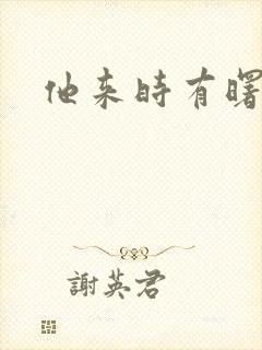 他来时有曙光封面