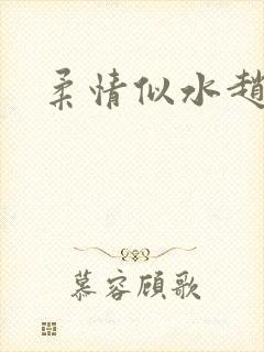 柔情似水赵雅儿