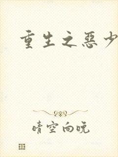 重生之恶少