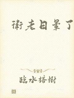 卫老日晕了淑蓉封面