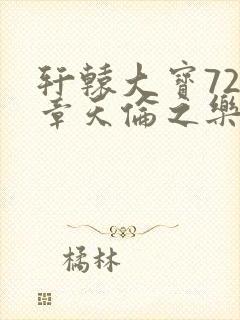 轩辕大宝720章天伦之乐