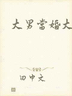 大男当婚大结局
