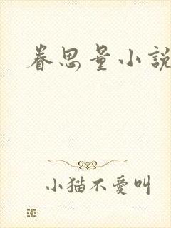 眷思量小说