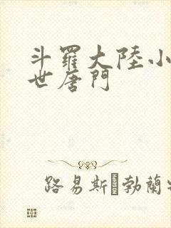 斗罗大陆小说绝世唐门
