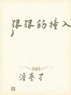 狠狠的撞入(h)