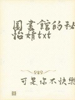 图书馆的秘密程怡婧txt封面
