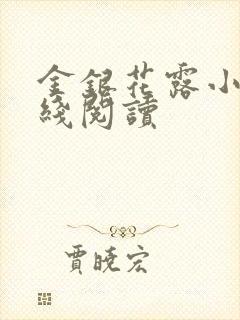 金银花露小说在线阅读