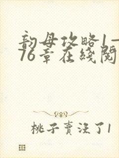 韵母攻略1—176章在线阅读