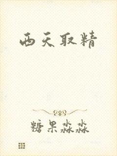西天取精