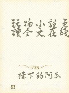 玩物小说免费阅读全文在线阅笔趣阁无弹窗封面