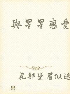 与星星恋爱封面