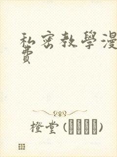 私密教学漫画免费
