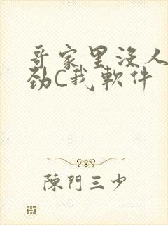 哥家里没人使点劲C我软件