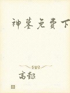 神墓免费下载封面