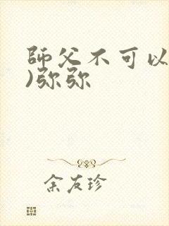 师父不可以(限)弥弥