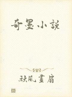 奇墨小说封面