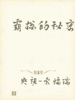 霸总的秘密教学封面