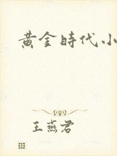 黄金时代小说