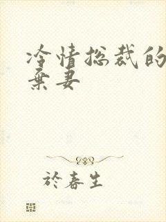 冷情总裁的新婚弃妻