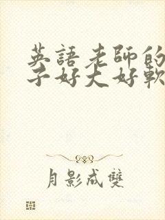 英语老师的小兔子好大好软水封面