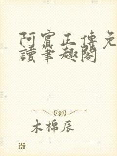 阿宾正传免费阅读笔趣阁封面