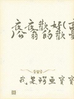 夜夜欢好(高h)公翁的欢爱h