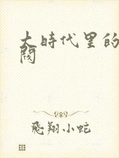 大时代里的小军阀