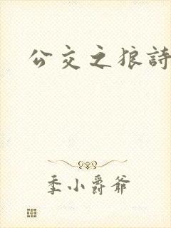 公交之狼诗晴封面