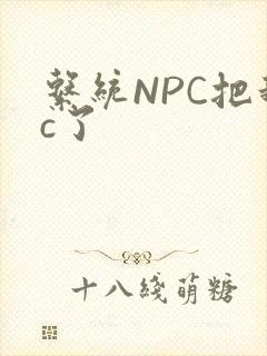 系统NPC把我c了