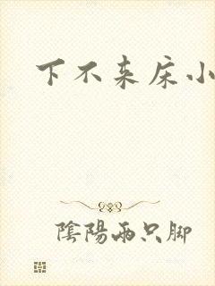 下不来床小说