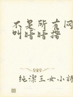 不是所有网站都叫暗暗撸