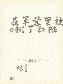 在军营里被cao翻了许桃