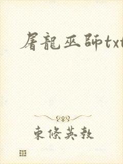 屠龙巫师txt