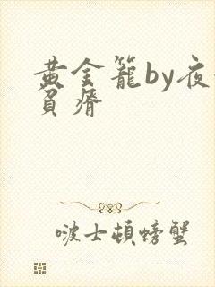 黄金笼by夜很贫瘠