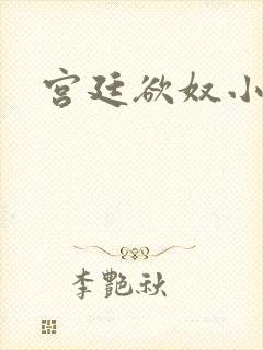 宫廷欲奴小说封面
