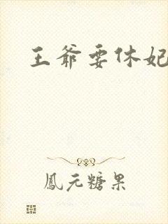 王爷要休妃