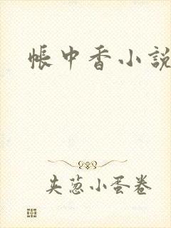 帐中香小说封面