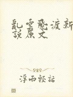 乱云飞渡新编小说原文