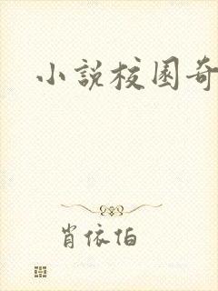 小说校园奇侠