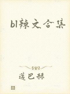 bl辣文合集