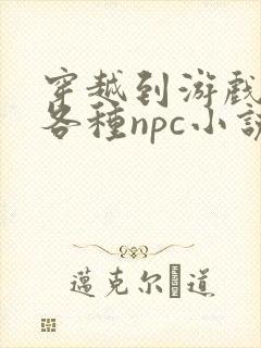 穿越到游戏里和各种npc小说