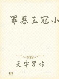 罪恶王冠小说封面