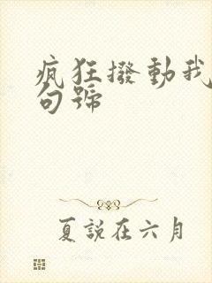 疯狂拨动我的小句号封面