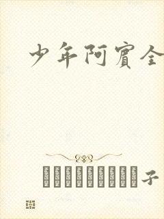少年阿宾全文封面