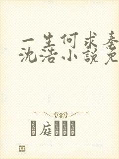 一生何求秦菲雪沈浩小说免费阅读全文