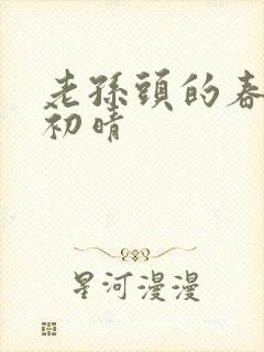 老孙头的春天林初晴
